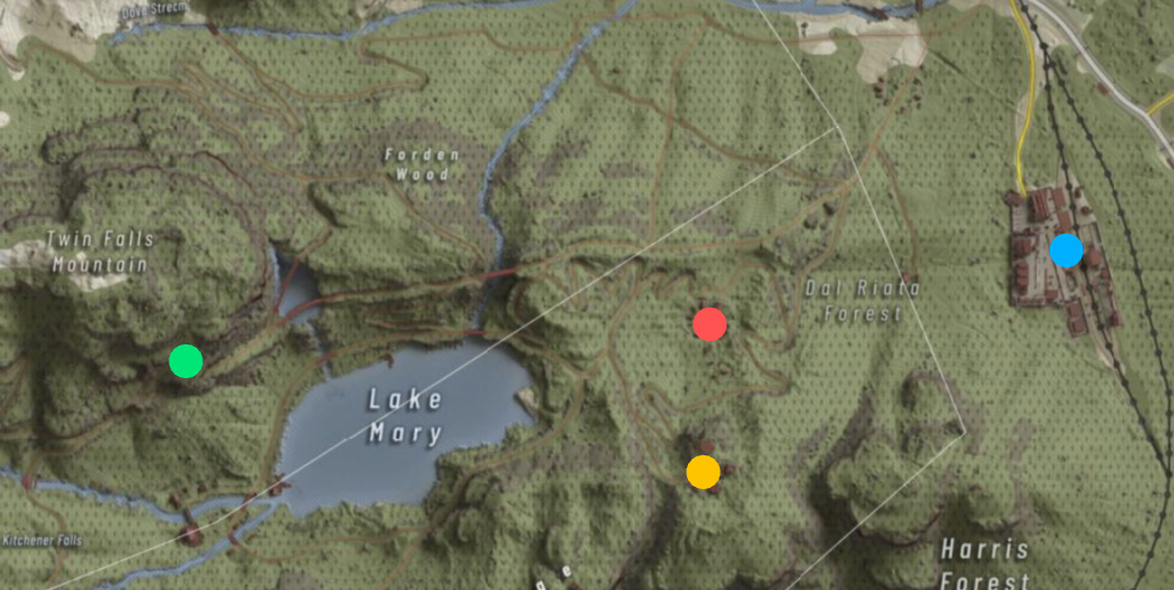 Operation Falcon Shield tacmap